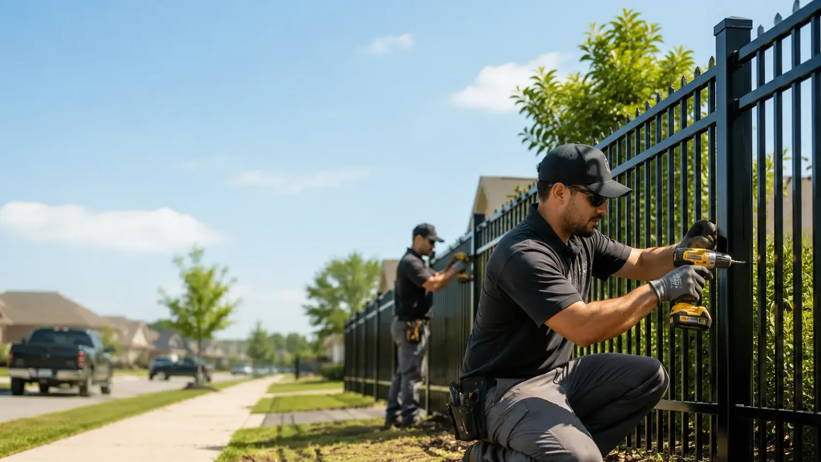 Metal Fence Installation in Hurtsboro, AL
